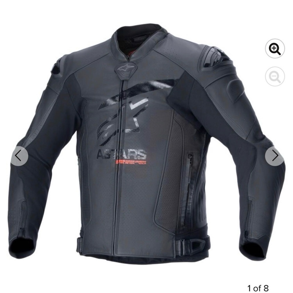 Alpinestars Black Performance Motorcycle Jacket - Picture 5 of 5